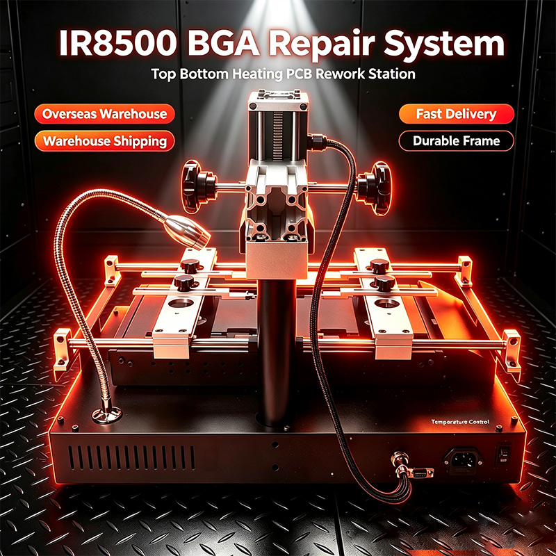 Infrared Bga Rework Station - LY IR8500 BGAリワークマシン ノートパソコンPCB ICチップ電子修理用はんだ付け機
